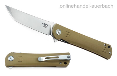 BESTECH KNIVES Kendo Beige BG06C-1 Taschenmesser Klappmesser Messer