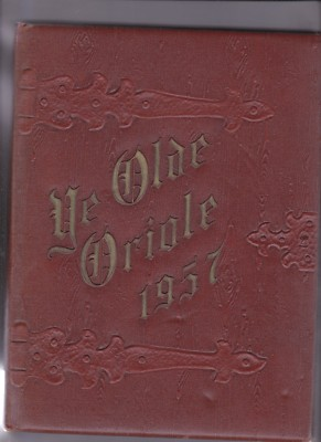 #ad #ad 1957 Campbell High School Yearbook Oriole Campbell California $69.00