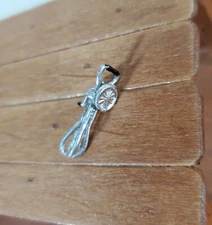 Dollhouse Egg Beater Whisk Vintage Style 1:12 Scale Kitchen Miniatures