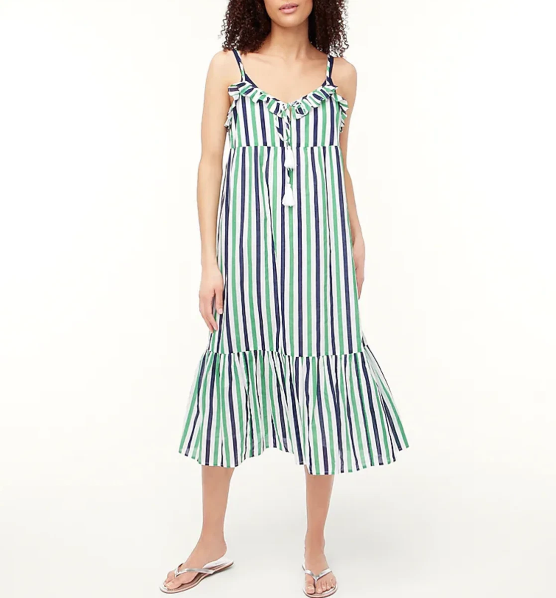 J crew clearance factory maxi dress