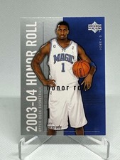 Tracy McGrady 2003-04 Upperdeck Honor Roll #62 Orlando Magic SN2