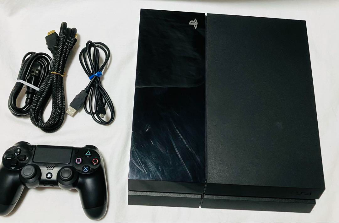 PlayStation 4 PS4 500GB Console CUH-1000A Jet Black Gaming System by Sony