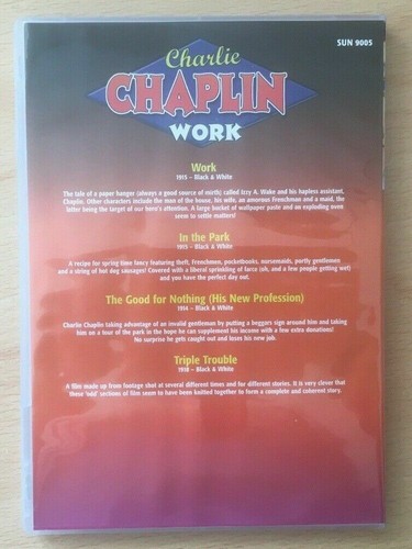 Charlie Chaplin "5 x DVD Joblot" NEW DVDs - Not Sealed - Picture 9 of 11