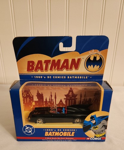 VOITURE BATMAN &BATMOBILE BMBV1 1990 - DC COMICS - 1/43 - Corgi EUR 20