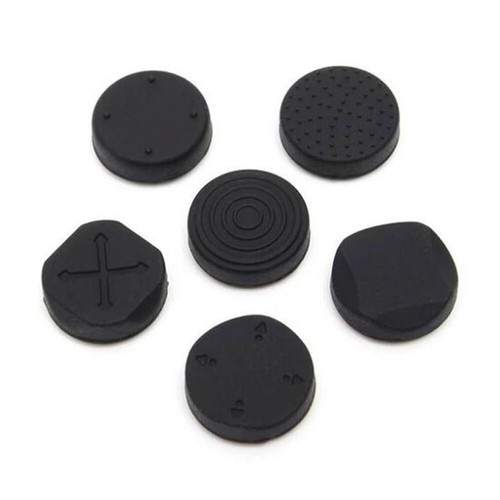 6 In 1 Silicone Grip Analog Joystick Cap Cover Buttons For PS Vita PSV 1000 2000 - Picture 2 of 12