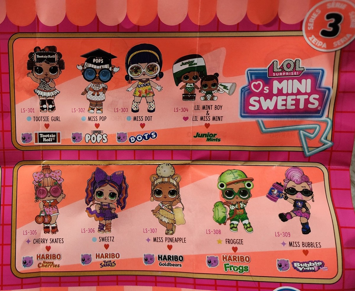 Mini Sweets Lol Surprise Series Re Release Checklist Lol Surprise