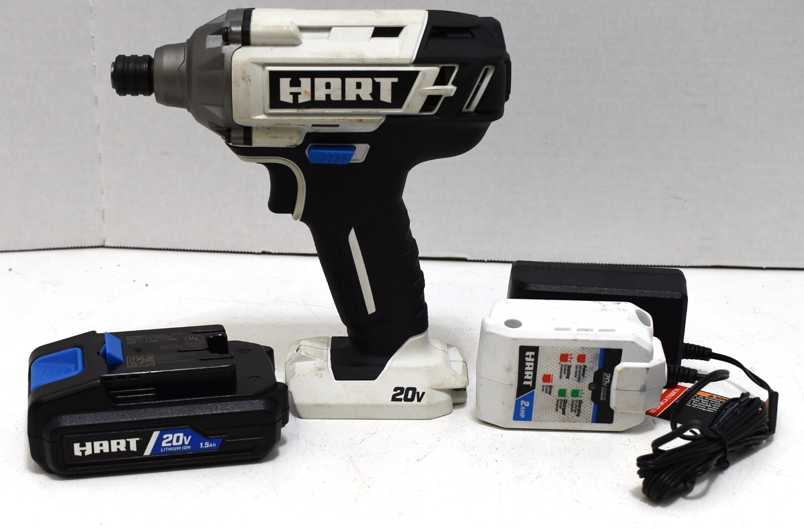 HART 20Volt Cordless Impact Driver with 4AH Battery and Charger