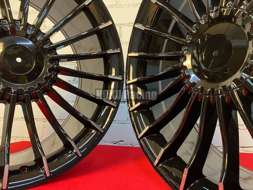 4X 20" Alpina Style 5X120 Schwarz Felgen passend für BMW E34 E38 E39 E60 E65 E63 - Bild 5 von 20