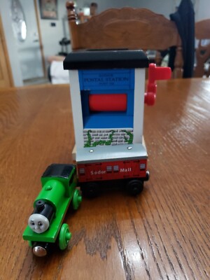 Sodor Mail Car Sodor Postal Station Post 102 Percy The Train Thomas Wooden...