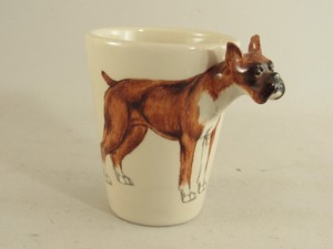 3d dog mug