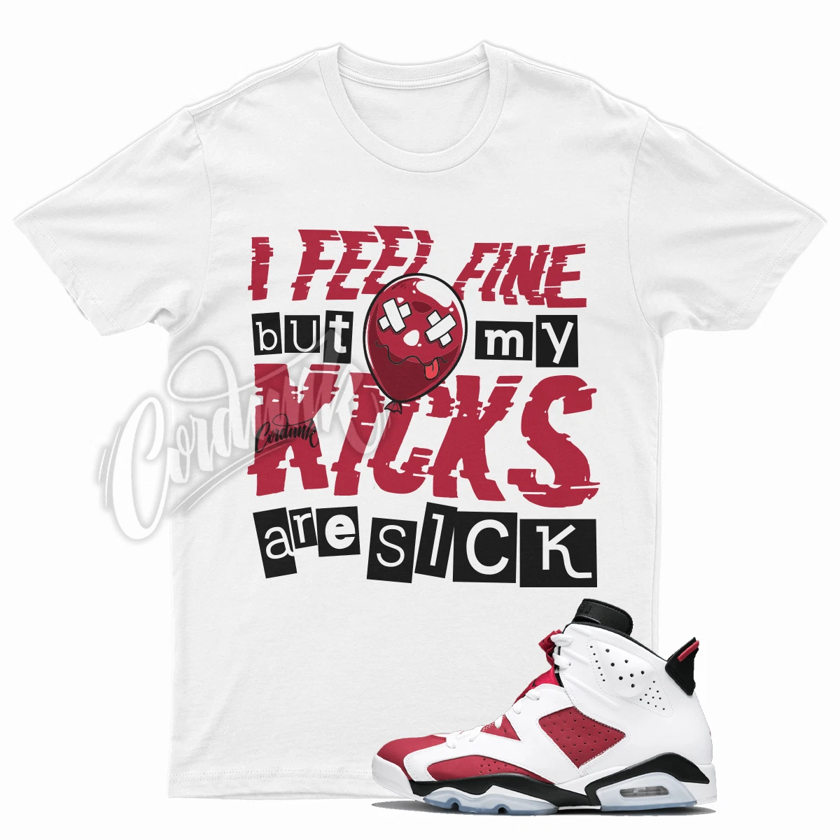 carmine 6s t shirt