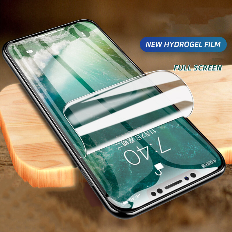 Full Cover Hydrogel Film For iPhone 17 Pro 16 15 14 13 12 Screen