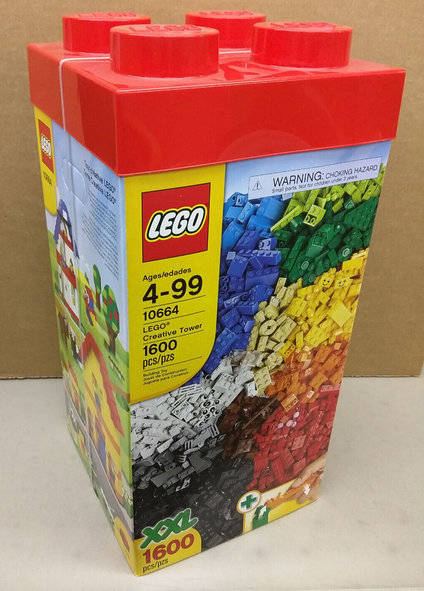 LEGO 10664 Creative Tower XXL NEW! HUGE! 1600 pcs! Dinosaurs
