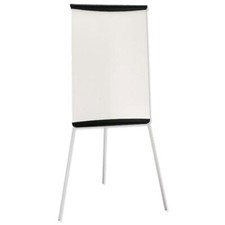 A1 FLIP CHART STAND 700x82x1900mm (WxDxH) LARGE OFFICE DRY WIPE WHITE EASEL