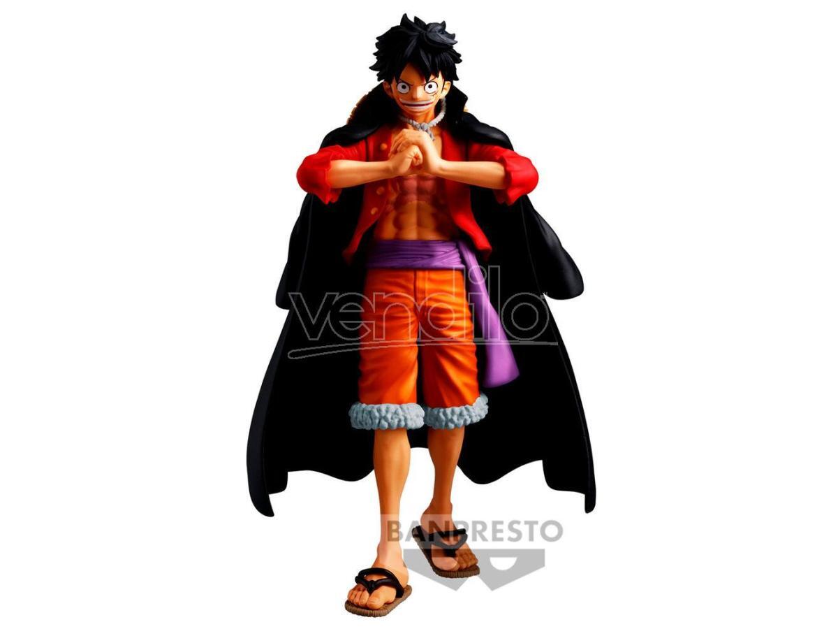 One Piece The Shukko Monkey D. Luffy Figura 14cm Banpresto