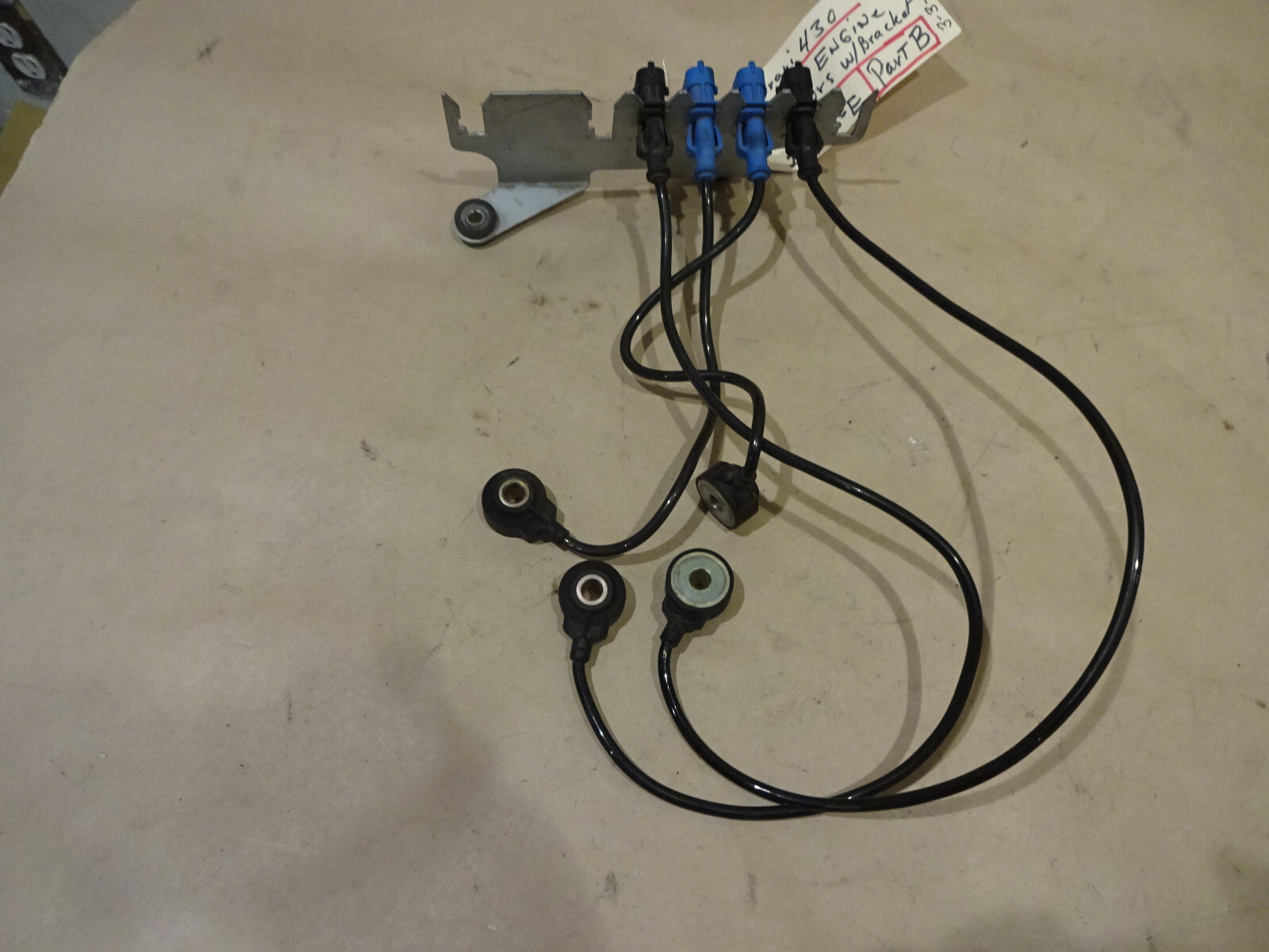 Ferrari 430. Set Of Engine Sensors With Bracket