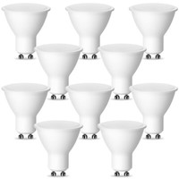 10 X Led Leuchtmittel GU10 230V 4W Warmweiss Reflektor Strahler Lampe Matt Milk