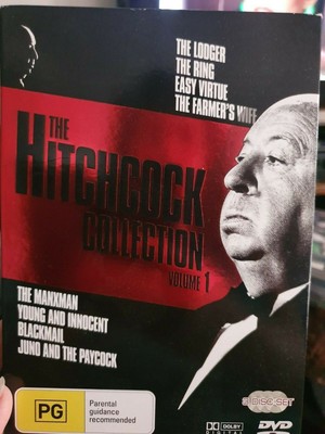 3 dvds the hitchcock collection volume One (9318500024916)