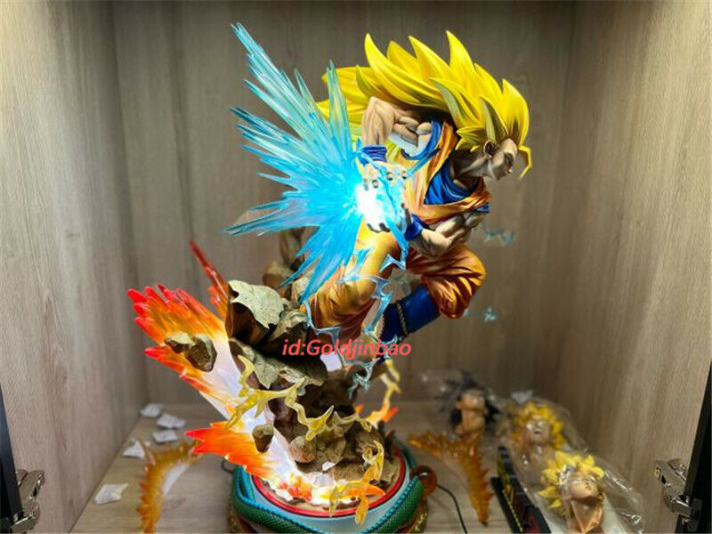 34cm DragonBall Super Saiyan 2/3 Son Goku Collectible Model Doll