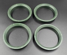 Borbet 4x Zentrierringe 72,5-67,1 / 72,5 auf 67,1  laubgrün grün Audi VW BMW
