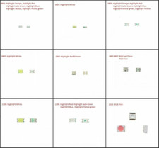 Smd Smt Led 0603 0805 1206 1210 Multi-color Emitting Diode Whiteredbluergb