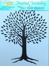 Tree of Life Stencil Branches Background 6x9 Wall Paint Art Template Crafters