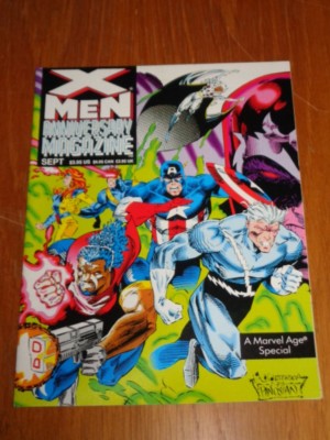 X-MEN ANNIVERSARY MAGAZINE #1 SEPTEMBER 1993 MARVEL US MAGAZINE =