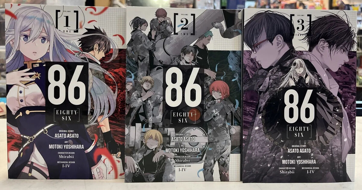 86 Eighty-Six Vol 1-3 Manga Eng New Yen Press 10