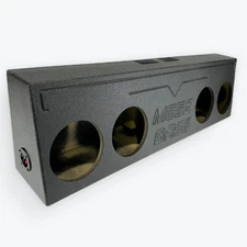 Universal Single Cab Truck Subwoofer Enclosure Box 4X8" Ported Ford Chevy GMC