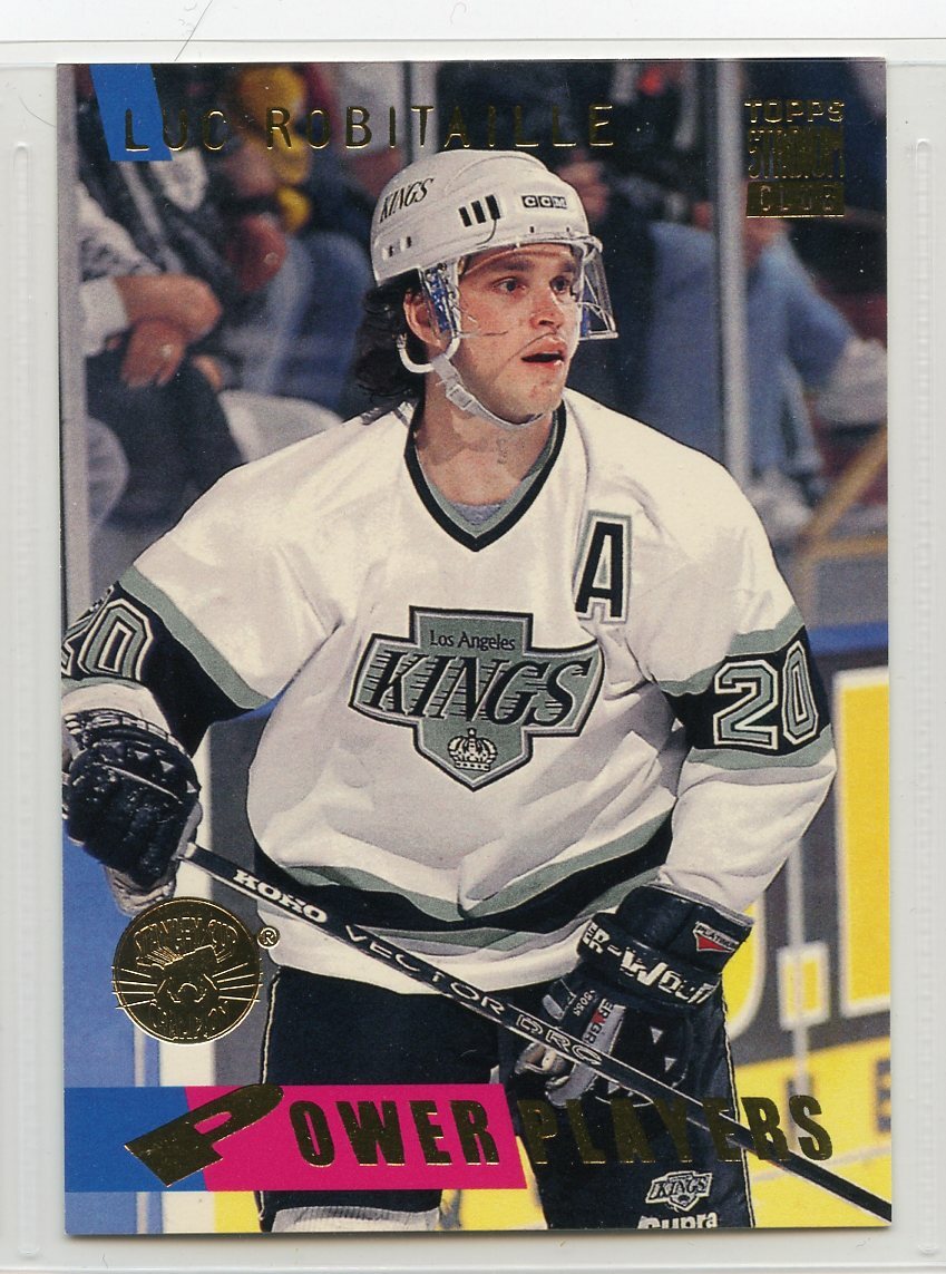 1994-95 Stadium Club Super Team Winners - #57 - Luc Robitaille