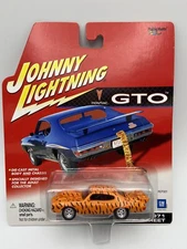 Johnny Lightning Pontiac GTO 1971 Pro Street 1:64 Scale FREE SHIPPING