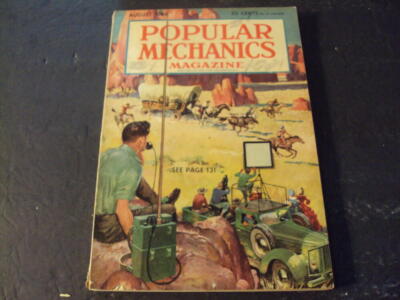 Popular Mechanics Aug 1946 Sailing In The Sky, Using Raeth Waves ID:79279
