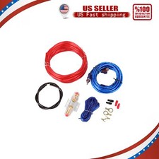 1500W Car Subwoofer Wiring Kit – 12 Gauge Amp RCA Install Cables