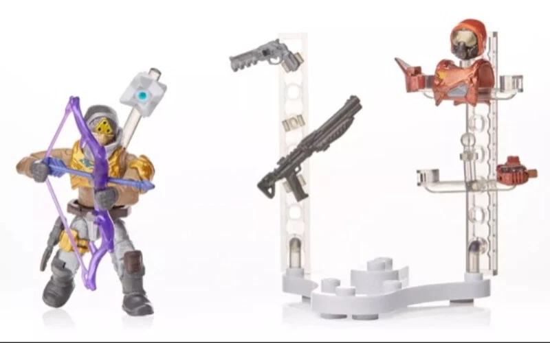 Игрушка-конструктор Mega Construx Bloks Destiny Hunter Warlock золото красный синий - Изображение 3 из 4