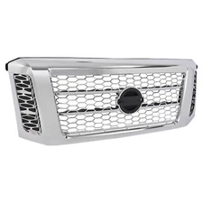 For Nissan Titan XD 2017-2019 Chrome Front Bumper Upper Grille Factory Style