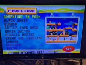 AtGames Sega Genesis Classic Mini Game Console 2014 and 1 Controller TESTED (a)