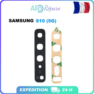 Vitre Lentille Caméra Arrière Pour Galaxy Note 8 9 10 – Remplacement Adhésif – Neuf