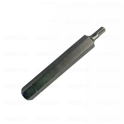 Halfords Advanced Long (75 mm) Spline Bit 10 mm Schaftgrößen M5, M6, M8, M10, M12