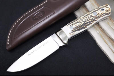 Muela Knives Kodiak-10A Fixed Blade - Genuine Stag Handle / X50CrMoV15 Stainless
