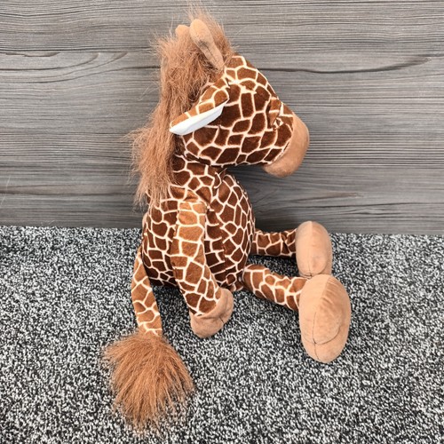Retired Russ Berrie Large Sitting Giraffe Plush Toy - Picture 2 of 8