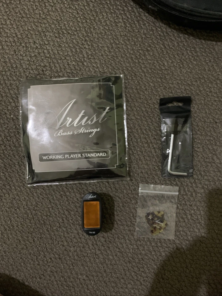 Artist APB Navy Blue Bass Guitar Set - image 4 of 4