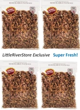 4 x 1 lbs Super Fresh California Shelled WALNUTS JUNE 2025 NO GMO Total 4 lbs
