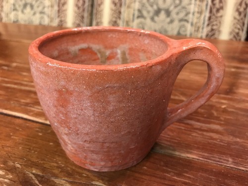RARE Early Genevieve Karr Hamlin 1896-1989 POTTERY Coffee Mug - Picture 2 of 6