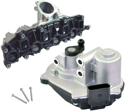 Inlet Manifold & Swirl (Flap) Motor FOR Seat Leon Toledo Skoda Superb Octavia II - Picture 3 of 9