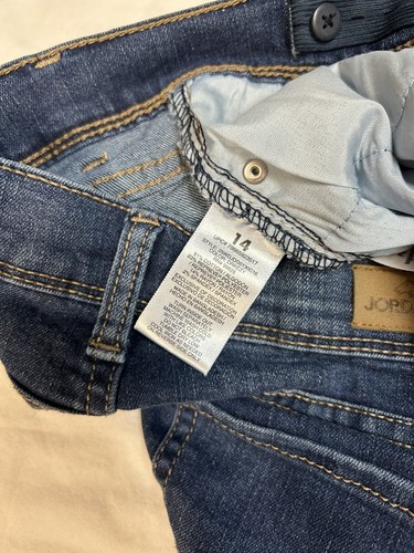 Jordache Bootcut Jeans. Blue. Girls Size 14. Adjustable Waist. - Picture 8 of 12