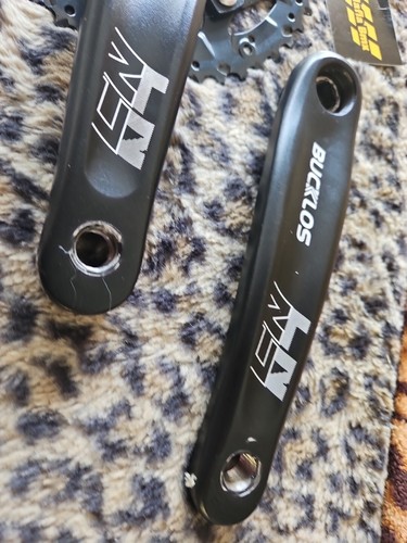 BUCKLOS Bicicleta de Montaña BMX Juego de Bielas 44t Plato 170MM Brazos de Manivela Aleación Usado - Imagen 2 de 7