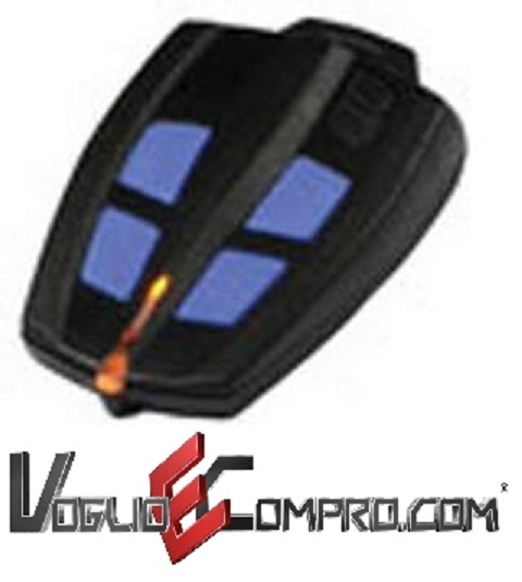 Telecomando Compatibile RIB SUN CLONE 433,92 MHz Quadricanale