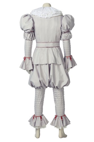 IT chapter 2 Pennywise the Dancing Clown Uniform Halloween Cosplay Costume - Picture 4 of 12