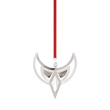 2024 Georg Jensen Christmas Holiday Ornament Silver Palladium Plated Angel - NOS