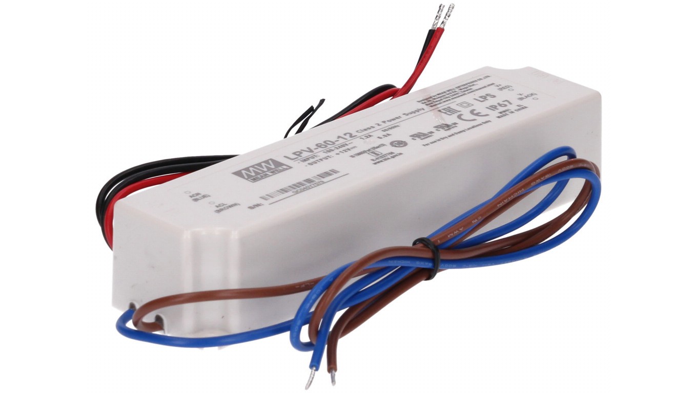 herm power supply MeanWell 12V 60W LPV LPV-60-12